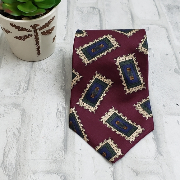 Clay Brooke 100% Silk Necktie - Picture 4 of 10